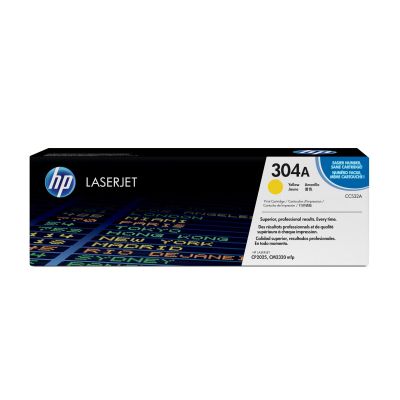 2. Toner HP żółty HP 304A, HP304A=CC532A, 2800 str.