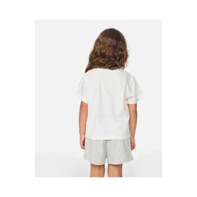 2. Koszulka dziewczęca RIP CURL Surf Puff Relaxed Tee -Girl biała