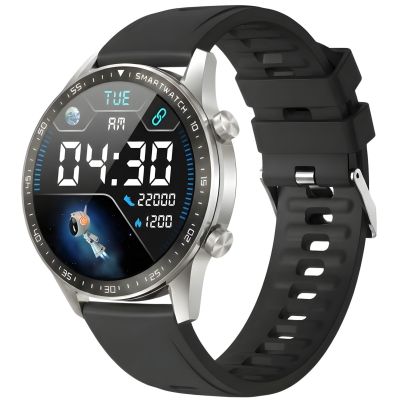 5. Smartwatch Gravity Srebrny 2 Paski GT10-8