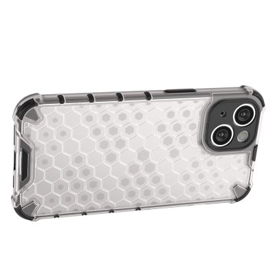 11. Honeycomb etui iPhone 14 pancerny hybrydowy pokrowiec przezroczyste