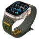 9. Pasek Spigen Athlex Air na Apple Watch 44 / 45 / 46 / 49 mm - zielony