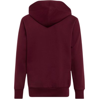 2. Bluza dla dzieci adidas Essentials Hoodie bordowa KT3380