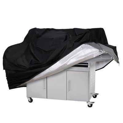 2. Wodoodporny pokrowiec na grilla, pokrowiec na rower, motor, meble ogrodowe plandeka osłona XL czarny