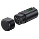 Adapter V2L Type 2 - Schuko 3500W z wyświetlaczem mocy i etui - czarn