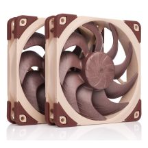 Noctua NF-A12X25 G2 PWM SX2-PP system chłodzenia komputerów Obudowa komputera Wentylator 12 cm Beżowy 2 szt.