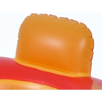 4. DMUCHANA ŁÓDKA AUTO DO PŁYWANIA 86X60,5CM 37621 POMARAŃCZOWA