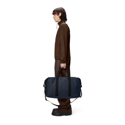 6. Rains torba podróżna 27x52x26 cm 37 L RAINS HILO WEEKEND BAG W3 14200 47 NAVY