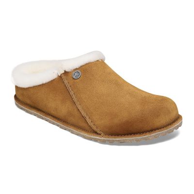 7. Klapki Birkenstock Zermatt Premium Shearling LEVE Mink LAF standardowa stopa (1023161)