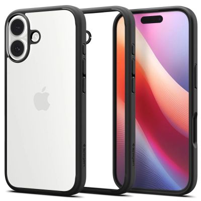 8. Etui Spigen Ultra Hybrid na iPhone 17 - czarny mat
