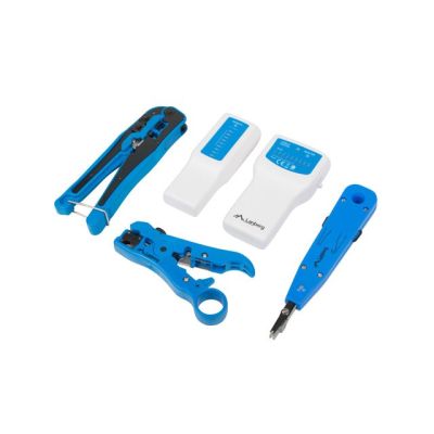 Zestaw narzędzi sieciowe Lanberg NT-0302 (wielokolorowy)