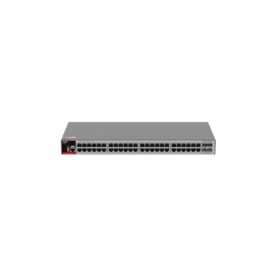 12. Zarządzalny Switch Ruijie L2+ | 48 portów 1Gbit + 4 porty SFP 2.5Gbit | 2 wentylatory, 1 wbudowany zasilacz AC | Rack