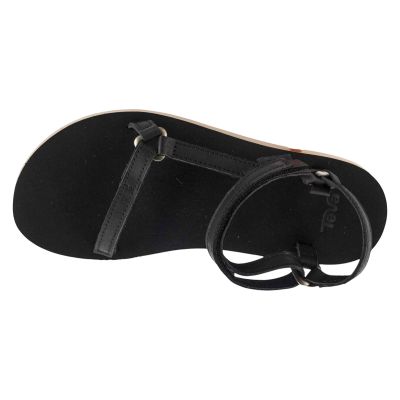 3. Teva W Original Universal Slim Leather Sandals 1151031-BLTN Czarne 36