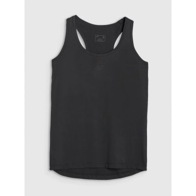 7. Top treningowy slim szybkoschnący damski  4F 4FWMM00TFSLF0762-20S