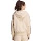 3. Bluza damska adidas Seasonal Essentials Animal Print 3-Stripes Full-Zip Hooded beżowa KH1547