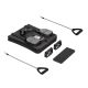 14. REBEL ACTIVE DOMOWY ZESTAW DO PILATES, WIELOFUNKCYJNY PRZYRZĄD DO ĆWICZEŃ FITNESS 9 W 1, KOLOR CZARNY RBA-3069-BK
