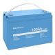 Qoltec 53705 akumulator samochodowy Litowo-żelazowo-fosforanowy (LiFePO4) 100 Ah 12,8 V 100 A Samochód