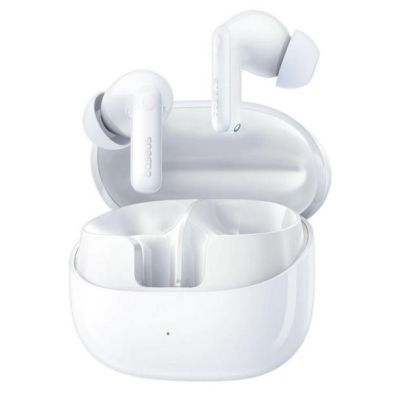 Baseus Bass BP1 Zestaw słuchawkowy True Wireless Stereo (TWS) Douszny Połączenia/muzyka Bluetooth Biały