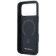 7. Etui Mercedes Leather 3D MagSafe do iPhone 18 Pro Max / 17 Pro Max - niebieske