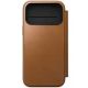 9. Nomad Modern Leather Folio pokrowiec na telefon komórkowy 17,5 cm (6.9") Opalony/Jasnobrązowy