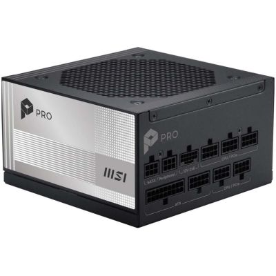 5. Zasilacz MSI PRO A850PL PCIE5 850W 120mm 80plus Platinum aPFC