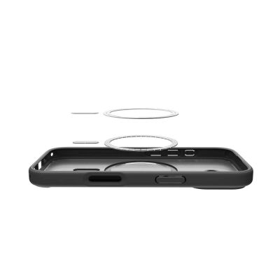7. Etui Spigen Ultra Hybrid MagSafe na iPhone 17 - czarne