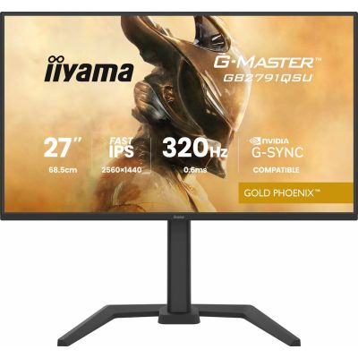 31. iiyama G-MASTER GB2791QSU-B1 monitor komputerowy 68,6 cm (27") 2560 x 1440 px Wide Quad HD Czarny