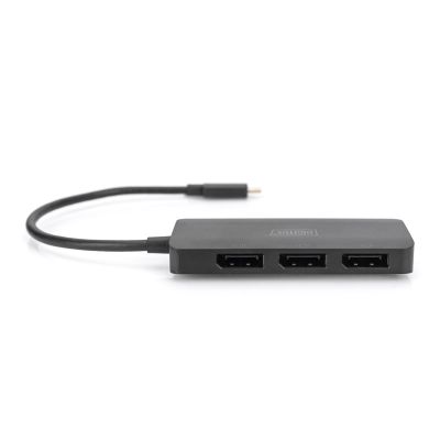 2. Digitus 3-portowy koncentrator wideo MST (USB-C™ -> 3 x DisplayPort)