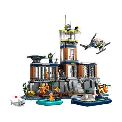 14. LEGO City 60419 Policja z Więziennej Wyspy