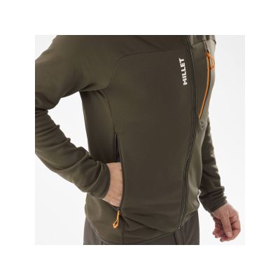 8. Kurtka MILLET M Seneca Fleece Hoodie Zielony