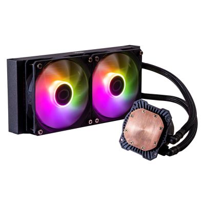 2. COOLER MASTER CHŁODZENIE WODNE CPU MASTERLIQUID 240L CORE ARGB MLW-D24M-A18PZ-R1