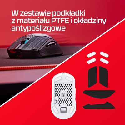 6. Myszka Pulsefire Haste 2 bezprzewodowa