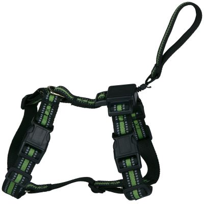 2. SZELKI DLA PSA Z TASMĄ ODBLASKOWĄ 44 -57CM MEDIUM ZE SMYCZĄ