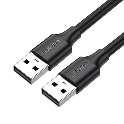 Ugreen kabel USB - USB 2.0 480 Mb/s 1,5 m - czarny (US102)