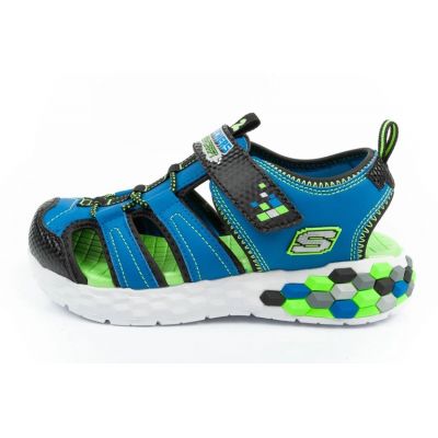 3. Sandały Skechers Jr 402213L/BBLM