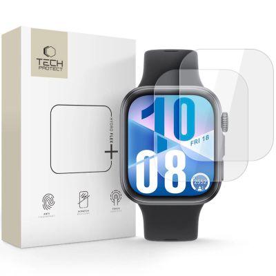 Folia hydrożelowa Tech-Protect Hofi Hydro Flex+ 2-pack na Huawei Watch Fit 3 / 4 - przezroczysta