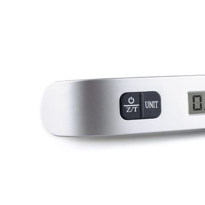 4. ELDOM ELEKTRONICZNA WAGA BAGAŻOWA WB10 VELART DOKŁADNOŚĆ 50G WAGA MAX. 50 KG