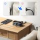 6. Listwa zasilająca Orico APP 15.5W 5w1 2x AC + 2x USB-A + 1x USB-C - czarna
