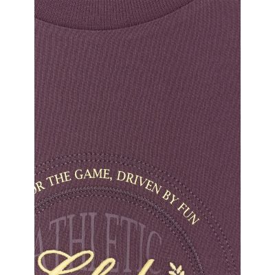 6. T-shirt oversize z nadrukiem damski  4F 4FRSS25TTSHF2791-50S