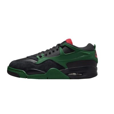 2. Buty sportowe sneakersy Air Jordan 4 RM Black/Gorge Green - FQ7939-003