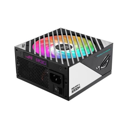 17. ASUS ROG -LOKI-1200T-SFX-L-GAMING moduł zasilaczy 1200 W 20+4 pin ATX Czarny, Srebrny