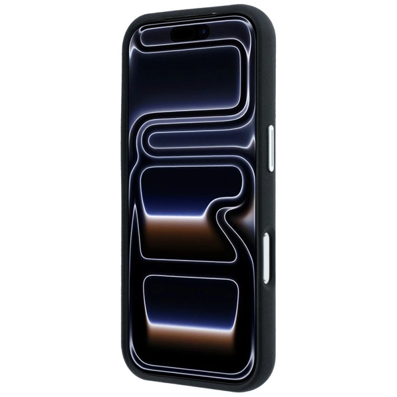 5. Etui BMW Sign Inclined Deboss Letters MagSafe na iPhone 18 Pro Max / 17 Pro Max - czarne