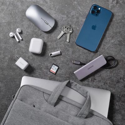 3. Torba Ugreen LP437 na laptopa 13'' - szara