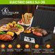 7. Grill elektryczny Extralink Smart Life Electric Grill SJ-36 2000W, z regulacją temperatury