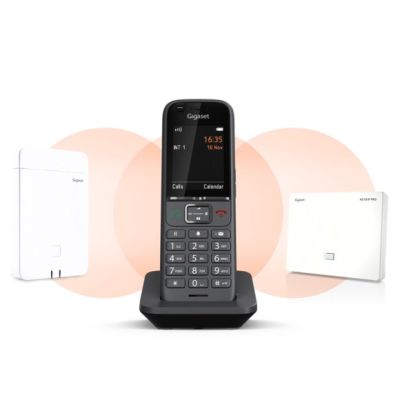 8. Gigaset S700H PRO Telefon w systemie DECT Nazwa i identyfikacja dzwoniącego Antracyt