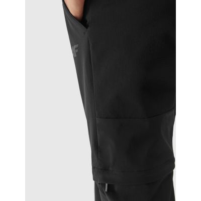 4. Spodnie z odpinanymi nogawkami 2w1 4way stretch dziewczęce 4F Junior