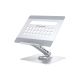 3. CONCEPTRONIC Uchwyt na laptopa ze stacją dokującą 7 w 1 srebrny