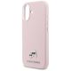 6. Etui Karl Lagerfeld Karl & Choupette Head Pins Saffiano MagSafe do iPhone 17 - różowe