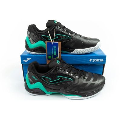 10. Joma buty męskie sportowe Set men 2601 czarne do tenisa wygodne