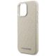 6. Etui Karl Lagerfeld FW Stamped Karl MagSafe na iPhone 16 Pro Max - beżowe