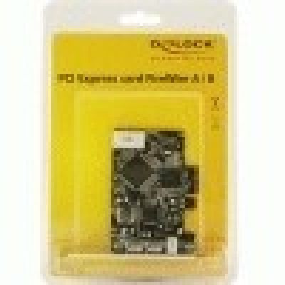 3. Delock PCI Express Karte > 2 x extern FireWire B + 1 x extern FireWire A